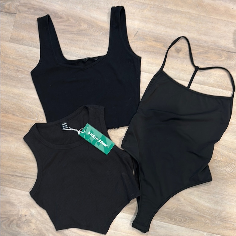 SHEIN BLACK TOP BUNDLE